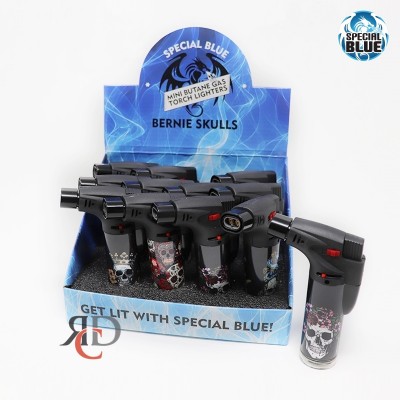 SPECIAL BLUE BERNIE DOUBLE "SKULL & ROSES" LT125 12CT/ DISPLAY